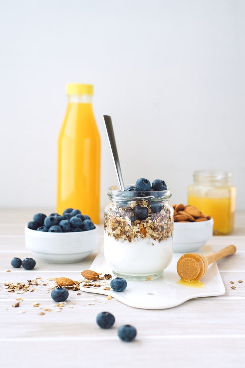 Greek Yogurt with Berries